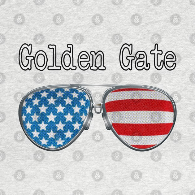 AMERICA PILOT GLASSES GOLDEN GATE by SAMELVES